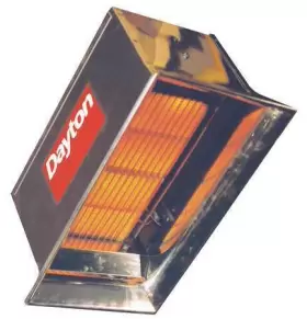 3E132 DAYTON Gas Infrd Flat Panel Heater Ng #2