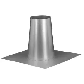 16319 HART COOLEY Roof Flashing Galvanized Steel Vent
