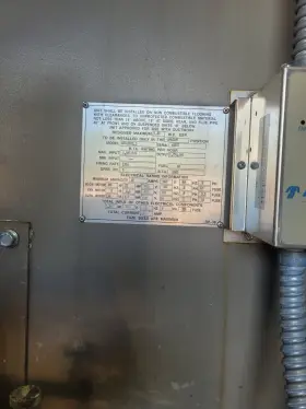 CF-175GZ HASTINGS Hvac Vertical Fired Air Heater #2