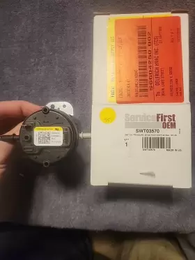 C342634P43 TRANE American Standard Pressure Switch Wc