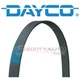 Dayco Fan and Alternator Serpentine Belt for 1985-1986 Pontiac Bonneville ky