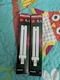 (2) Philips 13W 2 Pin GX23 Warm White Single Twin Tube CFL Bulb