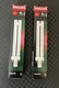 (2) Philips 13W 2 Pin GX23 Warm White Single Twin Tube CFL Bulb