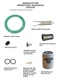 Energylogic Waste Oil Burner Tune Up Maintenance Kit 9-28 340H 350H 375B 500B