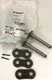 TSUBAKI COTTERED ROLLER CHAIN 100-2 CP TYPE CONN LINK 1 1/4 INCH PITCH