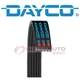 Dayco Main Drive Serpentine Belt for 2008 Volkswagen R32 - Accessory Drive ux
