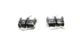 Tsubaki Roller Chain 2 Strand Off-Set Link RS100-2-OL [Lot of 2] NOS