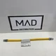 MUELLER EASYFLEX 24" 1/2"ID YELLOW EPOXY COATED SS GAS CONNECTOR G012YE101024
