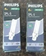 Philips Alto Compact Fluorescent Lamp Bulb 5 Watts 250 Lumens PL-S LOT OF 2