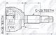 NPZ-NS-078 NTY Joint Kit, Drive Shaft for Nissan, Renault