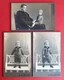 3 x Large Hardboard CdV Photo POTSCHAPPEL Little Boy Child with Father (F16500